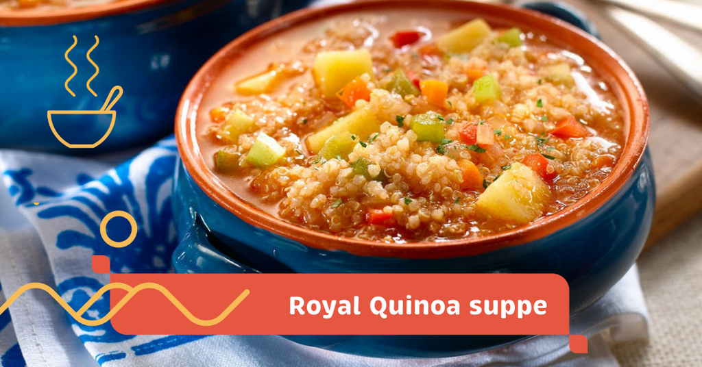 Royal quinoa suppe